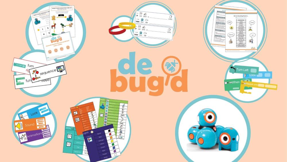 Resources included in the Debug'd Coding Curriculum Kit