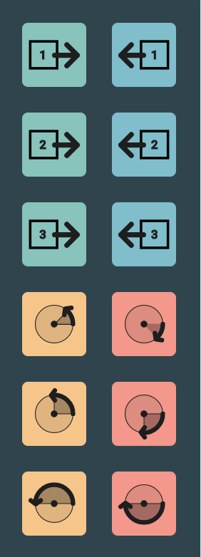 Actions available in Weavly